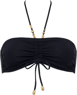 Melia bandeau bikini top