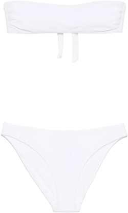 patterned-jacquard bikini
