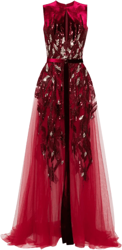 velvet embroidered dress