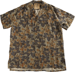floral-print shirt