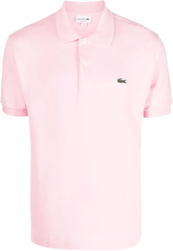 logo-patch cotton polo shirt