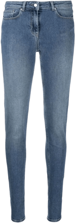 skinny-fit jeans
