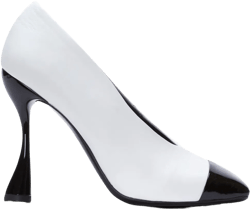 95mm Eden patent leather pumps