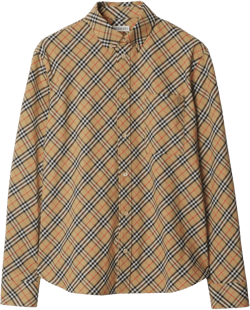 checked cotton shirt