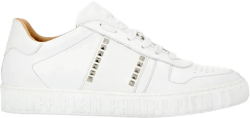 stud-embellished low-top sneakers
