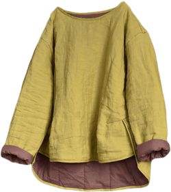 NFYM Women Quilted Pullover Lightweight Jacket High Low Irregular Hem Cropped Fall Winter Coat One Size Green Yellow