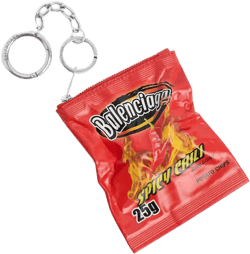 Keychain Chips Charm in Green