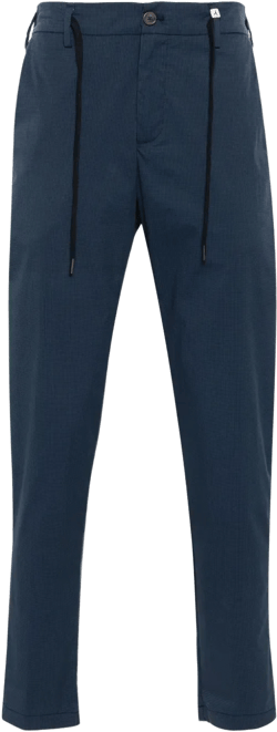 Apollo herringbone chino trousers