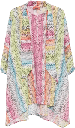 wave-print cover-up