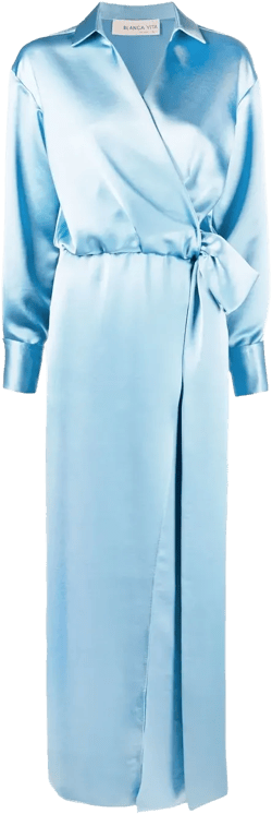 Acena wrap dress