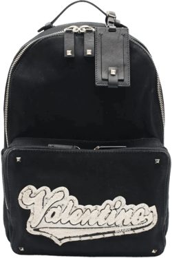 2000s logo-patch backpack