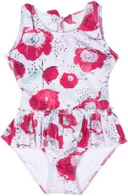 floral-print swimsuit
