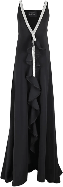 studded maxi dress