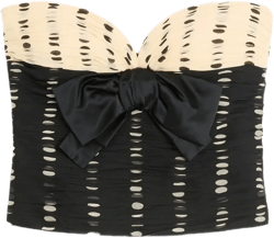 Plusdepois-print chiffon top