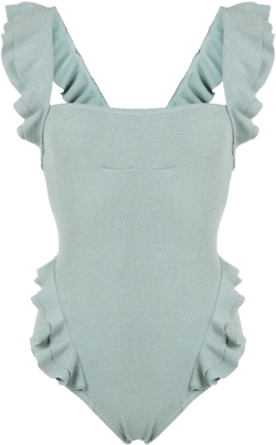 Barbette square-neck one-piece 