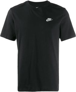 short-sleeved swoosh T-shirt