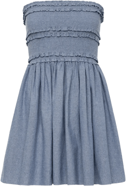 Anya chambray minidress