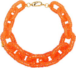 rhinestone-embellished necklace