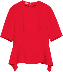 2000s peplum top