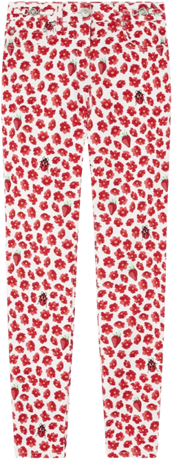 Strawberry Garden Medusa '95 skinny jeans