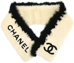 1990-2000s faux-fur stole