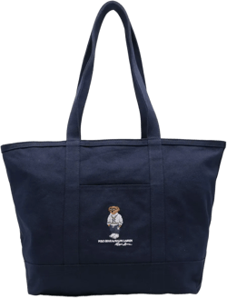 Polo Bear canvas tote bag 