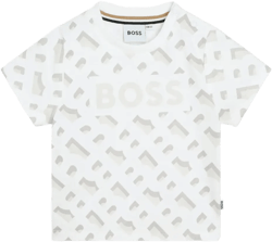 monogram-print cotton T-shirt 