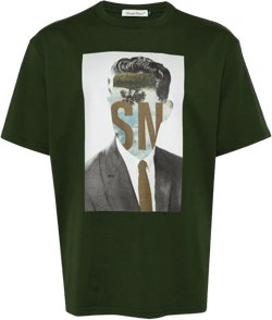 graphic-printed t-shirt