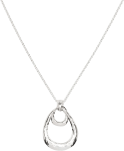 large Entwined peadant necklace