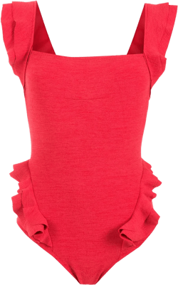Barbette ruffled swimsuit