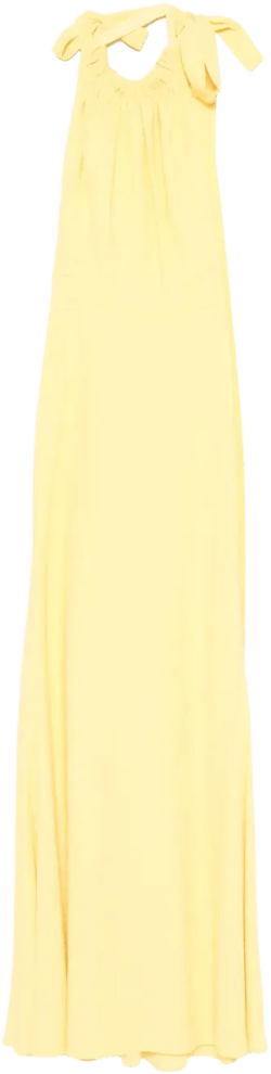 sleeveless gown 