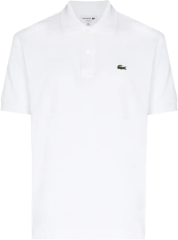 logo-patch short-sleeve polo shirt