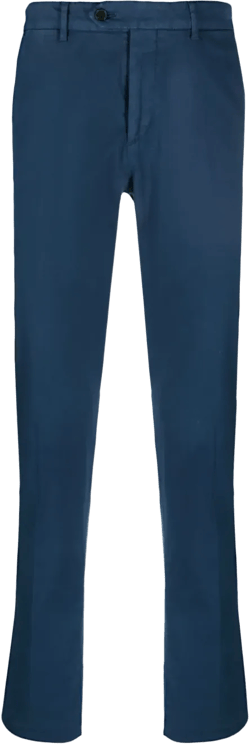 straight-leg tailored trousers