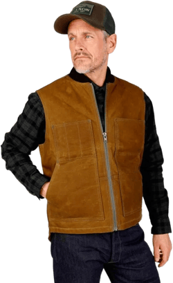 Filson Men's Tin Cloth Insulated Work Vest