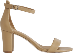 Italian Leather 65mm Block Heel