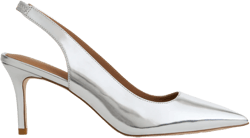 Italian Leather Slingback 75mm Heel