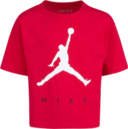 Jordan Girl's Jumpman by Nike Tee (Little Kids) Large Very Berry