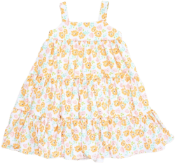 Garden Twirler Dress- Sherbert Petals