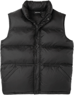 BS DOWN VEST BLACK