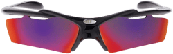 Turbo Rectangle Sunglasses  in Black