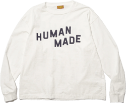 GRAPHIC L/S T-SHIRT "WHITE"