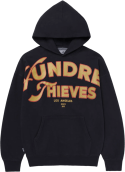 Since Oversized Hoodie - Washed Black