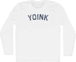 Yoink Adult Cotton Long Sleeve T-shirt