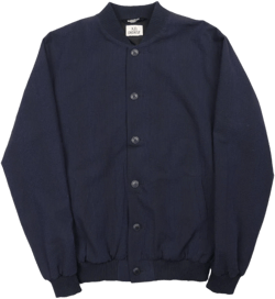Cana Jacket navy seersucker
