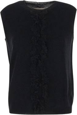 silk-blend top