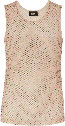 tulle tank top