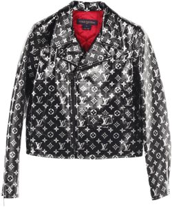 10's monogram biker jacket