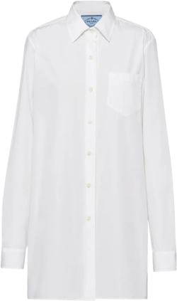 cotton shirt minidress