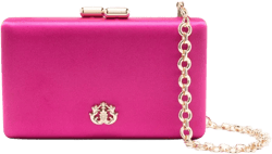 Eva logo-plaque clutch bag 