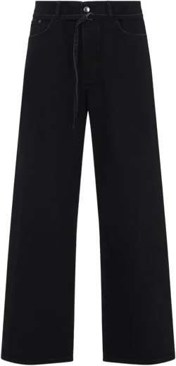straight-leg jeans